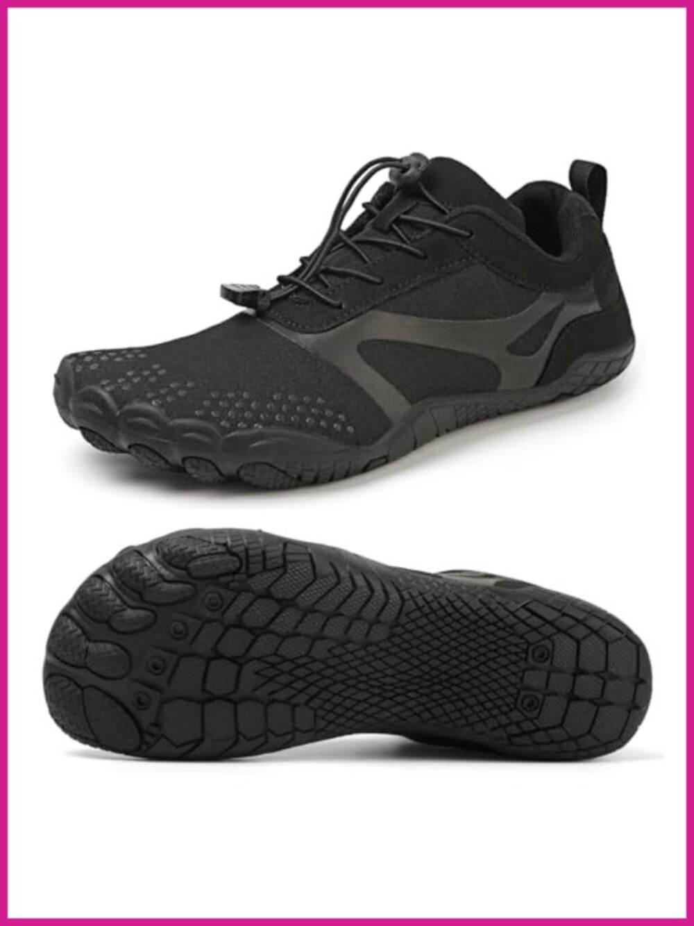 Minimalist Barefoot Shoes Wide Toe Box Zero Drop Athletic Running Sneakers